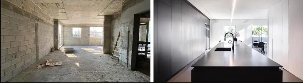 pre i posle kompletne adaptacije stana